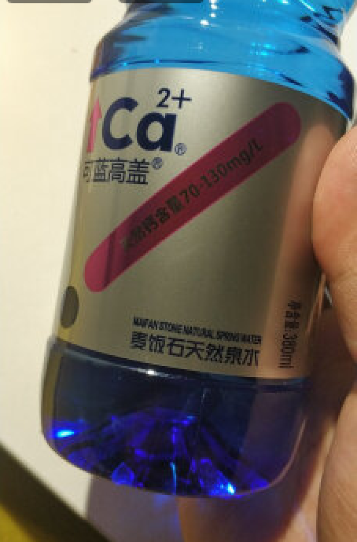 可蓝高盖天然矿泉水380ml*24瓶整箱天然高钙水小瓶装麦饭石饮用水怎么样，好用吗，口碑，心得，评价，试用报告,第3张