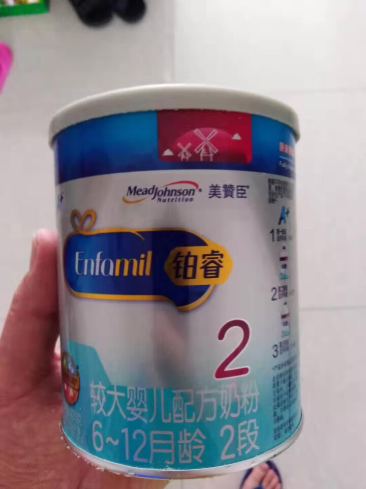 【官方旗舰店】美赞臣（Enfamil）原荷兰版铂睿较大婴儿配方奶粉2段850g罐装(6,第2张