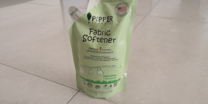 PIPPER 洗衣液补充装750ml+柔顺剂补充装750ml怎么样，好用吗，口碑，心得，评价，试用报告,第4张