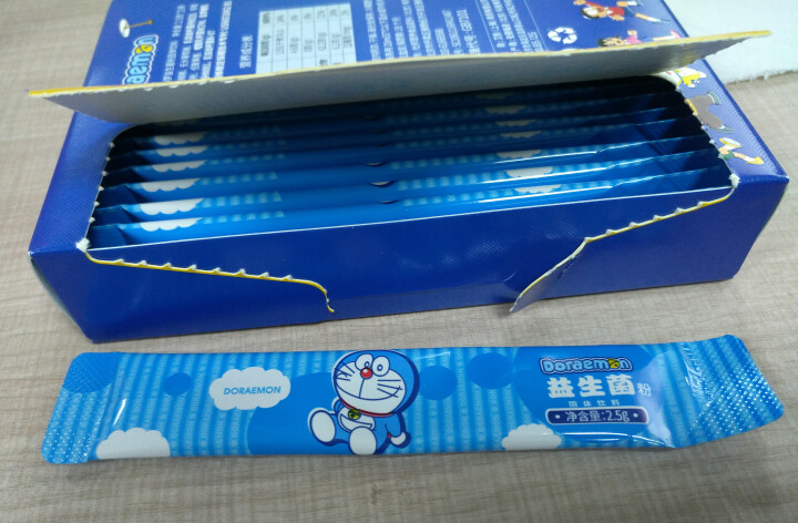 哆啦A梦（Doraemon）儿童益生菌粉进口菌株2.5g每条300亿活菌15条装怎么样，好用吗，口碑，心得，评价，试用报告,第4张