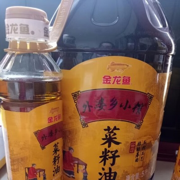 金龙鱼 食用油 非转基因 压榨 外婆乡小榨菜籽油 5L怎么样，好用吗，口碑，心得，评价，试用报告,第2张