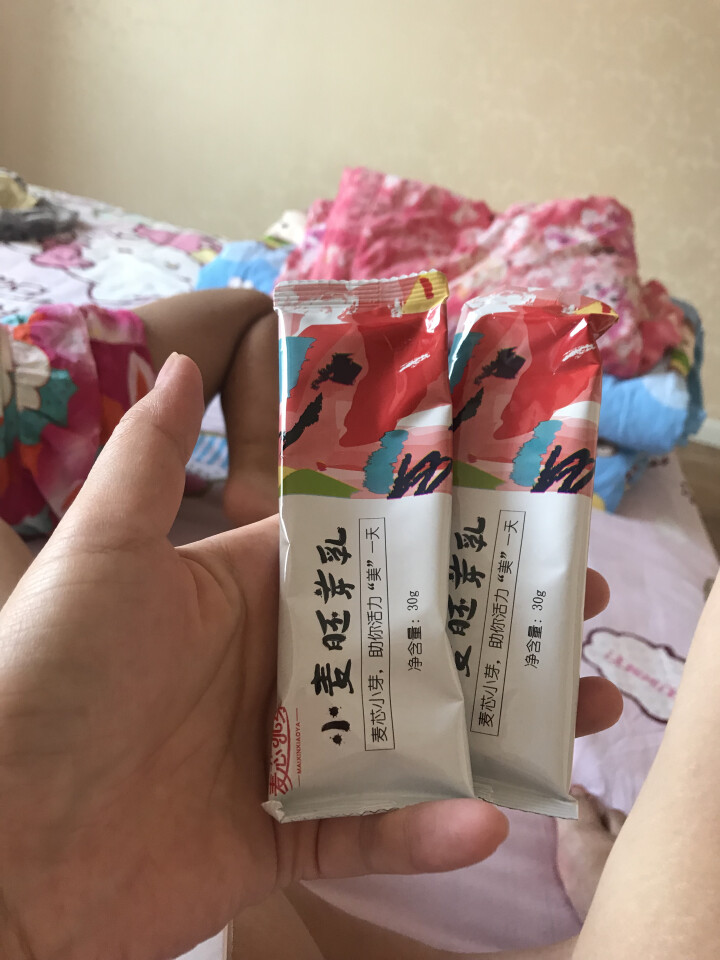 麦芯小芽（MAIXINXIAOYA）小麦胚芽乳三天装180g礼盒装（30g*6袋）怎么样，好用吗，口碑，心得，评价，试用报告,第4张