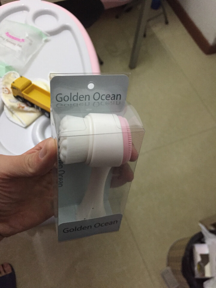 GoldenOcean金海洋洗脸刷洁面仪软毛手动深层清洁神器洁颜毛孔抖音家用网红刷脸刷子 粉色怎么样，好用吗，口碑，心得，评价，试用报告,第6张