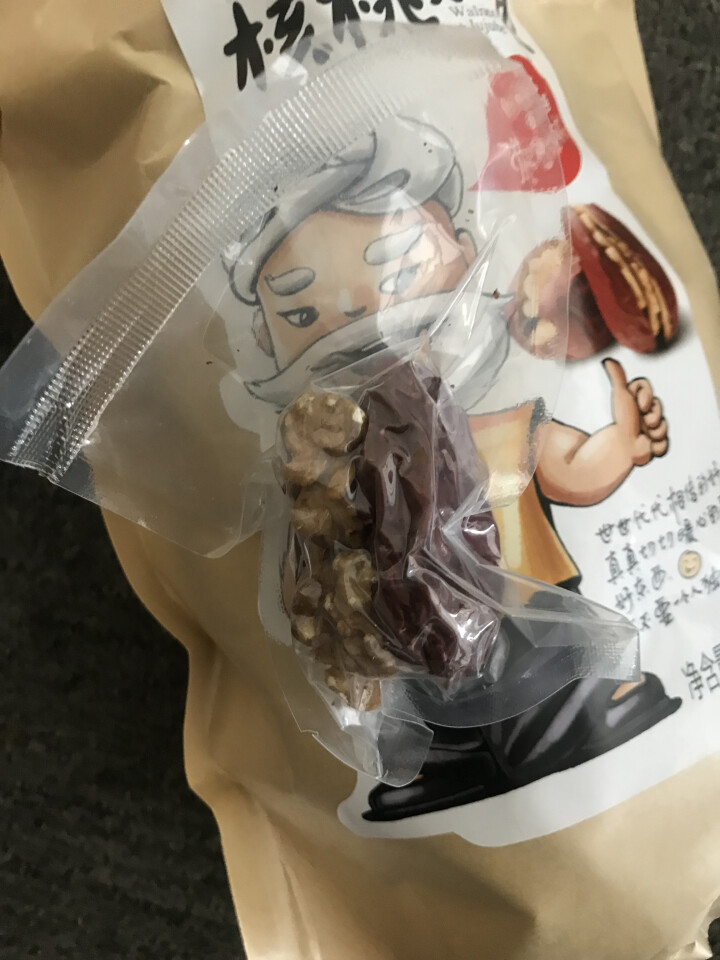 晋味美 大红枣夹纸皮核桃仁休闲小吃壶瓶枣山西特产干果零食 袋装 268g怎么样，好用吗，口碑，心得，评价，试用报告,第3张