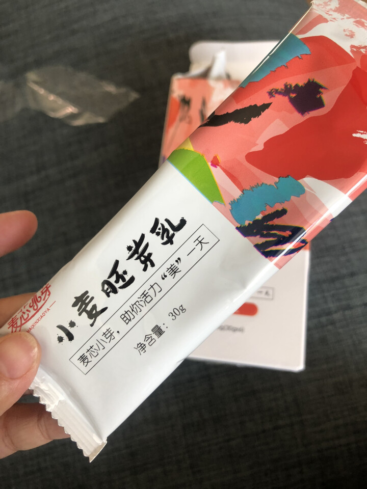 麦芯小芽（MAIXINXIAOYA）小麦胚芽乳三天装180g礼盒装（30g*6袋）怎么样，好用吗，口碑，心得，评价，试用报告,第3张