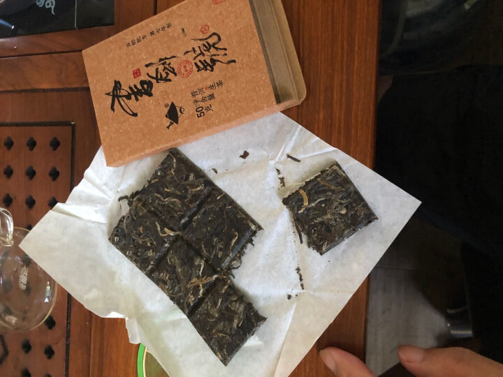 【中秋试用】书剑古茶 2019年 书剑号 50克 品鉴砖茶怎么样，好用吗，口碑，心得，评价，试用报告,第4张