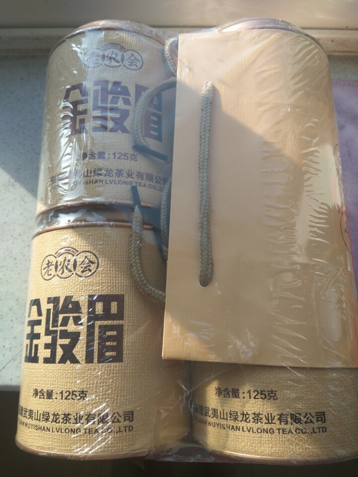 老农会 茶叶 红茶 金骏眉新茶罐装500克礼盒装武夷山桐木关金俊眉正山小种散装茶礼品茶京东自营浓香型怎么样，好用吗，口碑，心得，评价，试用报告,第2张