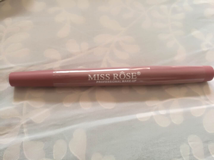 哑光雾面口红MISS ROSE 懒人双头防水不掉色唇膏口红笔 持久保湿 01#豆沙色怎么样，好用吗，口碑，心得，评价，试用报告,第3张