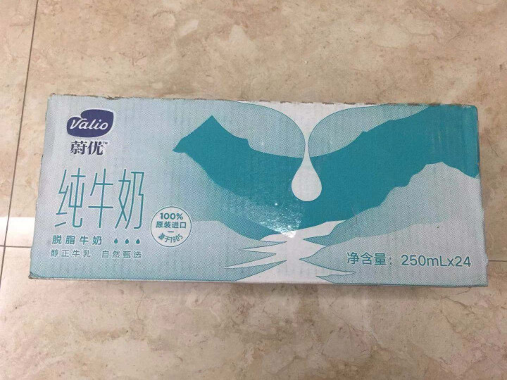 芬兰蔚优 Valio 脱脂牛奶 UHT纯牛奶 250ml*24整箱装怎么样，好用吗，口碑，心得，评价，试用报告,第2张