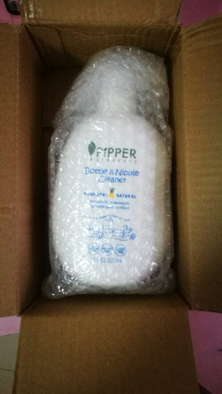 PIPPER 奶瓶奶嘴清洁剂 500ml 植物酵素 清洁剂奶瓶怎么样，好用吗，口碑，心得，评价，试用报告,第3张