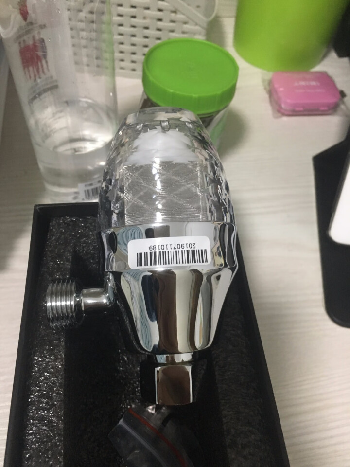 YUQ优口沐浴过滤器 热水器前置除垢净水器 水龙头滤水器  家用自来水净化器QZ01,第4张