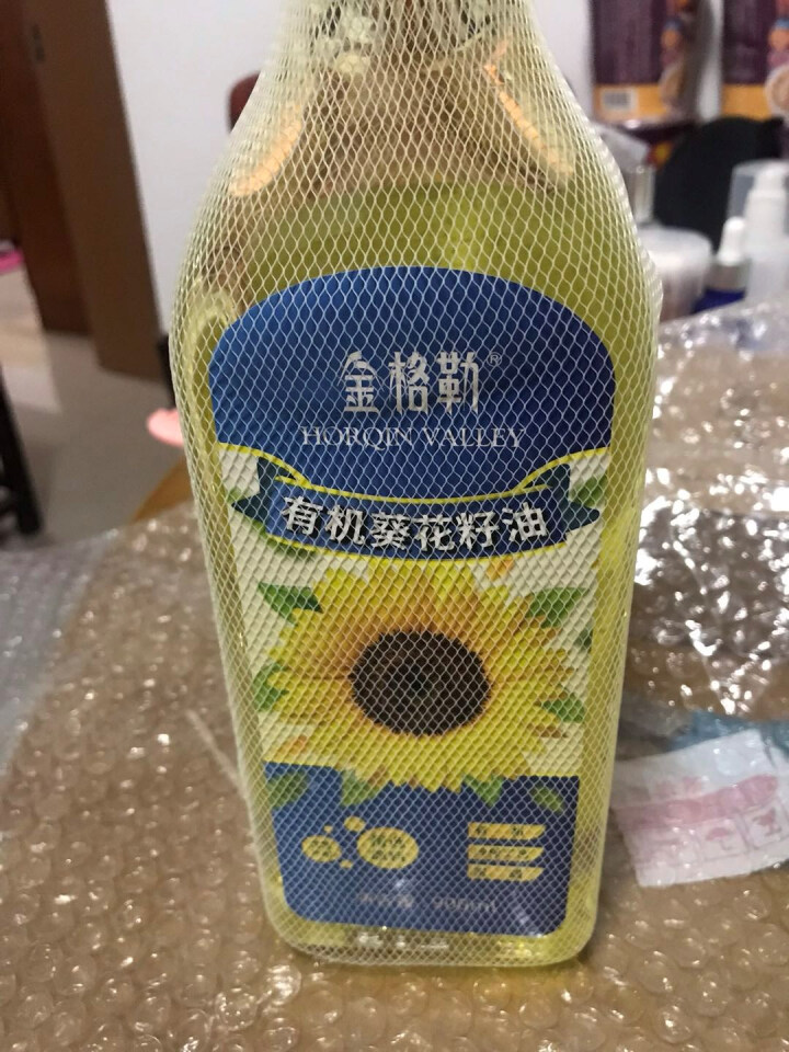 金格勒 有机葵花籽油压榨成品 非转基因 葵油食用油 凉拌炒菜瓶装 900ml包邮怎么样，好用吗，口碑，心得，评价，试用报告,第4张