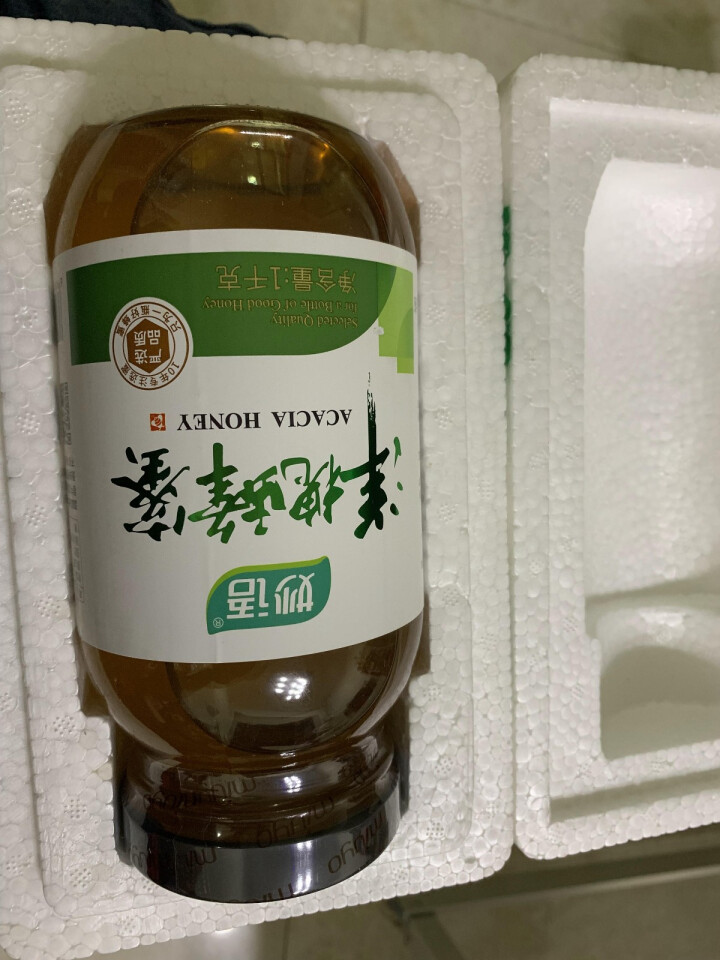 妙语纯正天然洋槐花蜜蜂蜜农家自产土蜂蜜峰蜜蜂巢蜜成熟蜜 妙语洋槐蜂蜜1kg怎么样，好用吗，口碑，心得，评价，试用报告,第2张