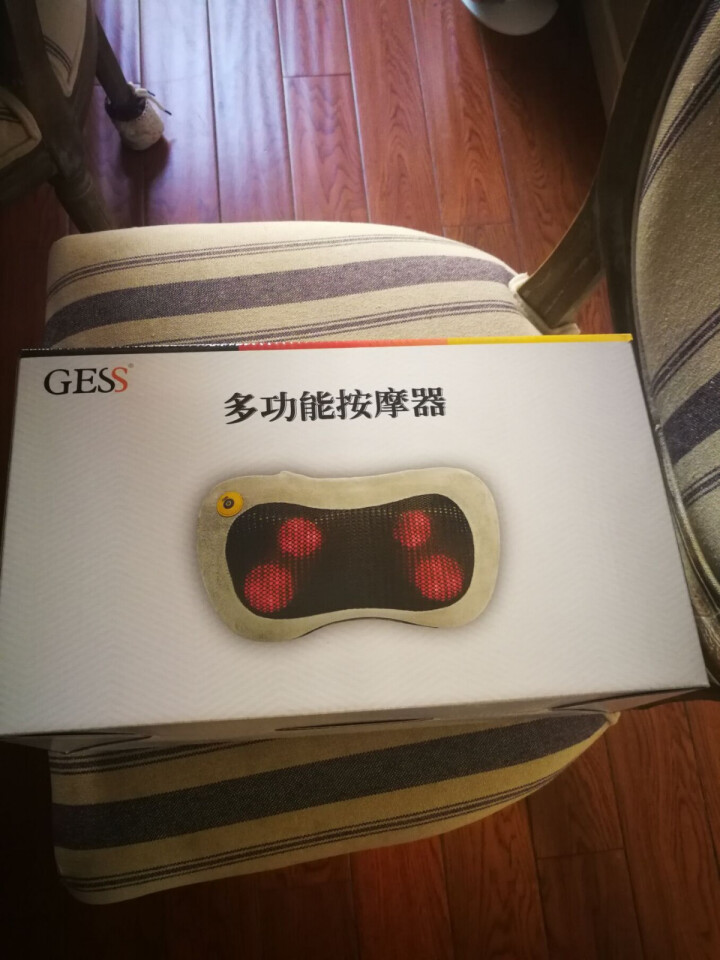 GESS 德国品牌颈椎按摩器 腰背部按摩靠垫颈椎按摩枕多功能按摩器 GESS129怎么样，好用吗，口碑，心得，评价，试用报告,第2张