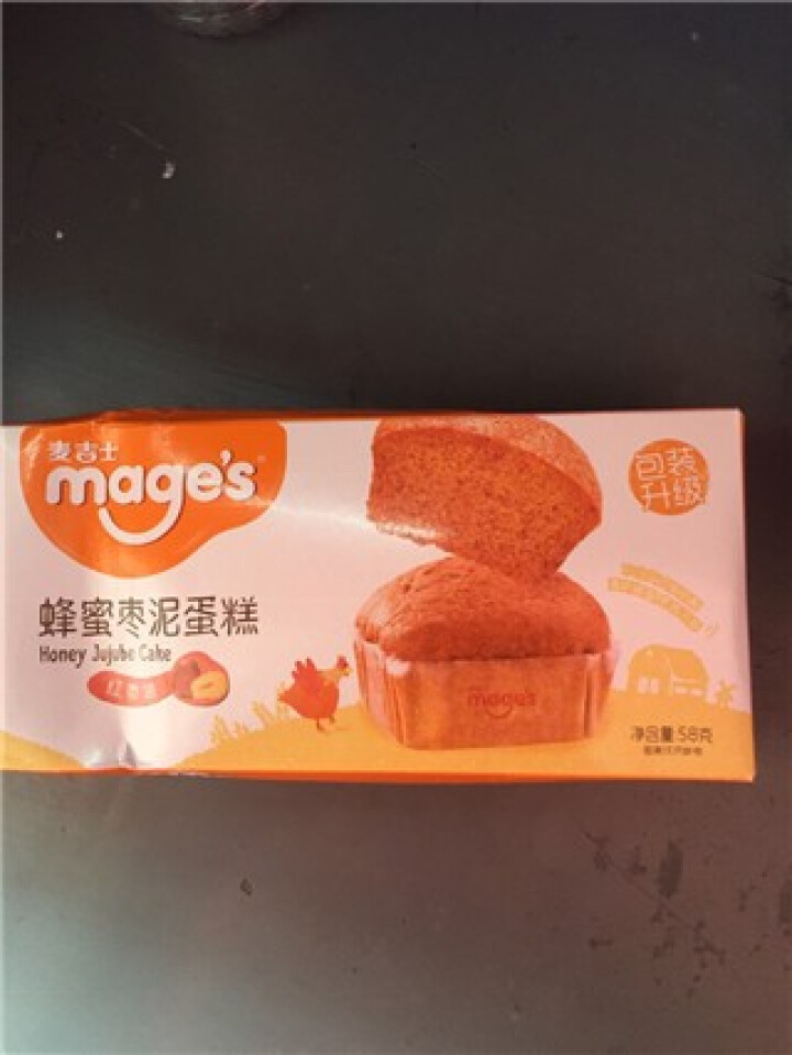 【领券满199减120】麦吉士（mage's） 蜂蜜枣泥蛋糕 小面包早餐食品糕点零食 58g一盒怎么样，好用吗，口碑，心得，评价，试用报告,第2张