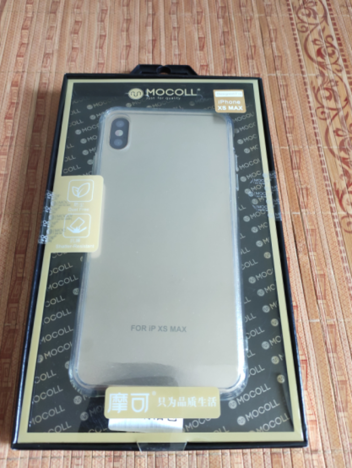 摩可 iphone xs max手机壳透明玻璃苹果xs max手机壳硅胶防摔iphonex手机壳超薄 透明玻璃壳 iphone xs max怎么样，好用吗，口碑,第2张