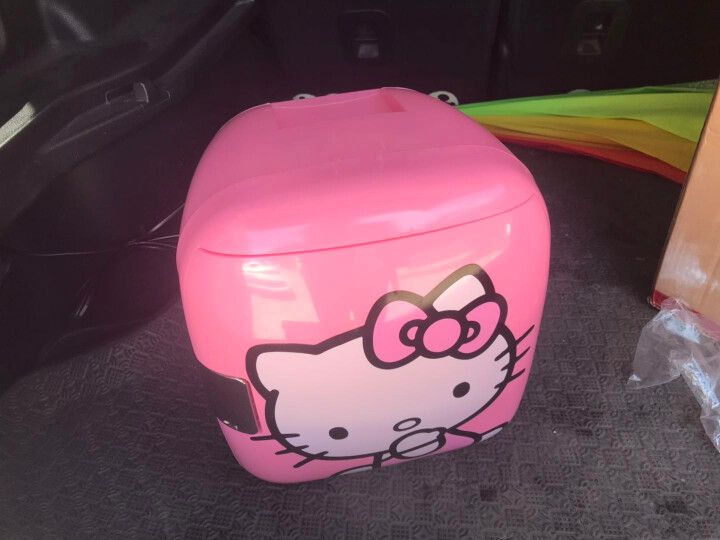 Hello Kitty车载冰箱车家两用迷你便携制冷加热女生学生宿舍冷暖箱 9L粉色怎么样，好用吗，口碑，心得，评价，试用报告,第2张