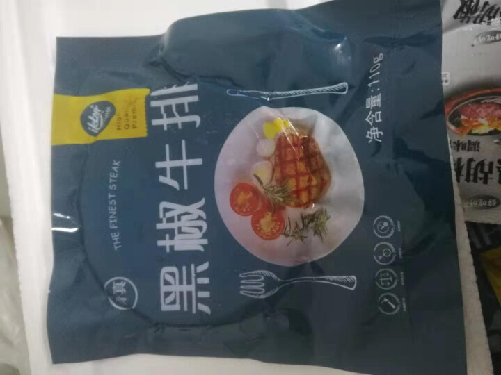 艾克拜尔 黑椒牛排10片  家庭调理牛排牛肉生鲜进口儿童牛扒110g/片 黑椒牛排110g*10片怎么样，好用吗，口碑，心得，评价，试用报告,第3张