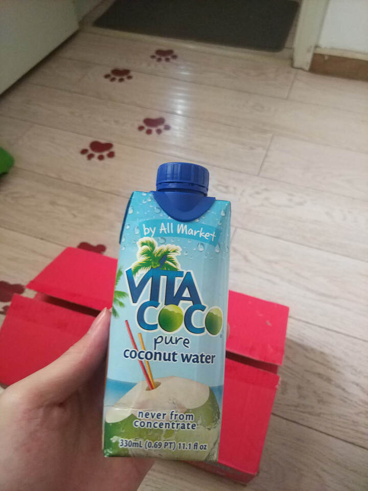 唯他可可（Vita Coco）天然椰子水进口NFC果汁饮料330ml*4瓶怎么样，好用吗，口碑，心得，评价，试用报告,第4张