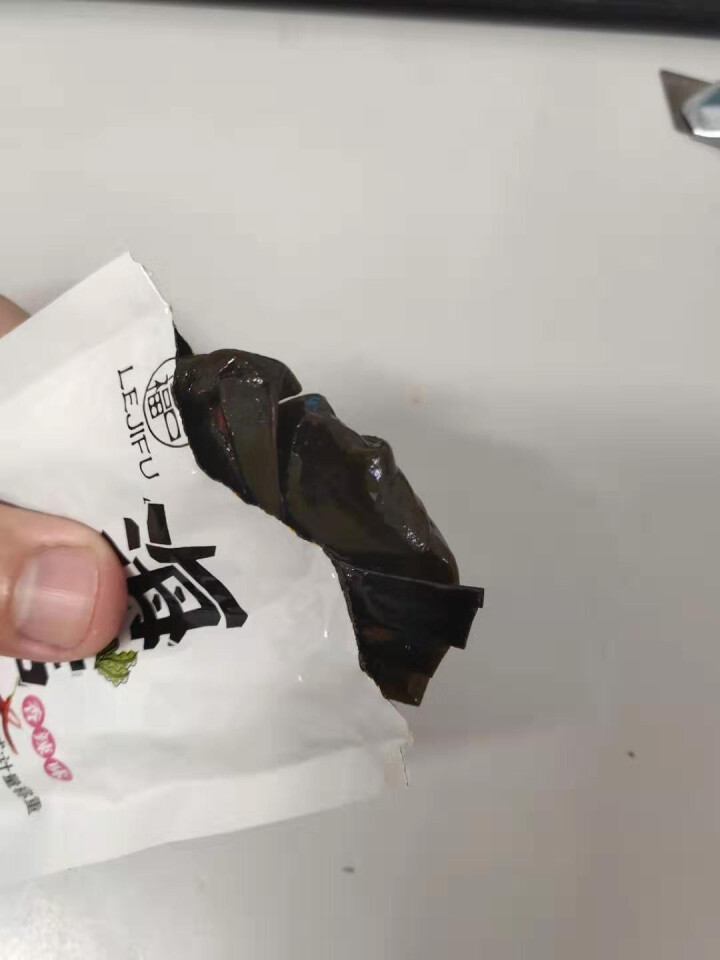 乐吉福海带结休闲零食香辣味海味特产245克开袋即食怎么样，好用吗，口碑，心得，评价，试用报告,第4张