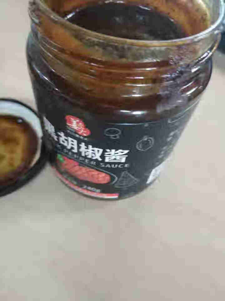 姜老大低脂黑胡椒酱240g 西餐意面牛排酱黑椒汁低脂酱料水煮菜蘸料怎么样，好用吗，口碑，心得，评价，试用报告,第4张