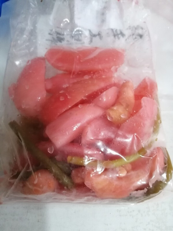 四川泡菜农家手工泡菜泡什锦酸萝卜即食泡菜泡豇豆泡海椒泡仔姜 应季什锦泡菜500g怎么样，好用吗，口碑，心得，评价，试用报告,第3张