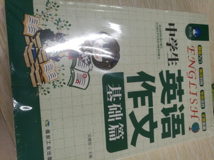 中学生英语作文 全2册 基础+典范篇 三四五六年级英语小升初作文大全书 小学生语法基础阅读教辅导书籍怎么样，好用吗，口碑，心得，评价，试用报告,第2张