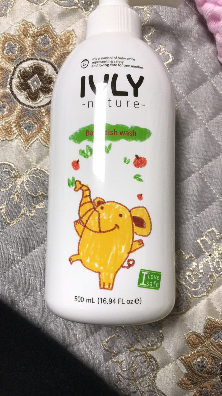 Ivly nature 韩国原装进口婴幼儿童宝宝新生儿专用餐具水果蔬菜清洗液500ml 500ml果蔬清洗液怎么样，好用吗，口碑，心得，评价，试用报告,第2张