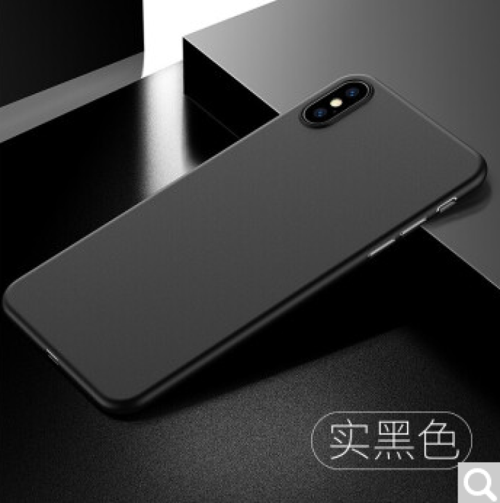 麦立酷 iphone xsmax手机壳苹果xs时尚轻薄半透磨砂手机防摔壳个性创意苹果X全包防摔手机壳 实黑色 苹果xsmax怎么样，好用吗，口碑，心得，评价，试,第3张