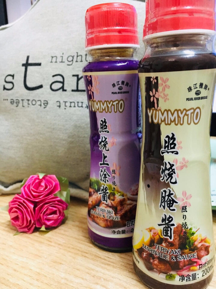 珠江桥牌照烧腌酱200ml+照烧上涂酱200ml日式照烧汁寿司料理食材怎么样，好用吗，口碑，心得，评价，试用报告,第2张