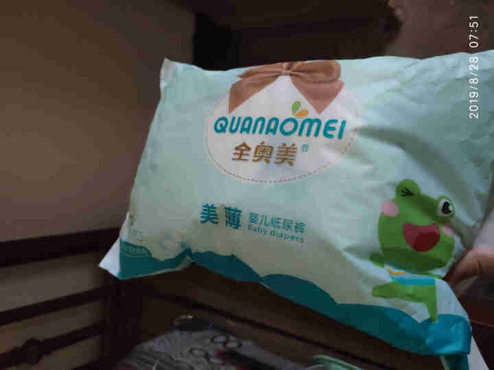 全奥美（Quanaomei）美薄系列婴儿纸尿裤尿不湿尿裤M码52片 L码体验装/8片怎么样，好用吗，口碑，心得，评价，试用报告,第2张