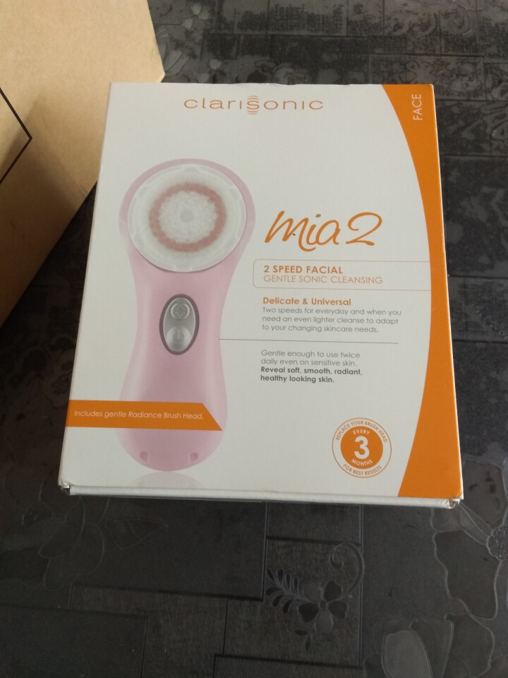 科莱丽 Clarisonic 声波电动洁面仪 Mia2 便携型 毛孔清洁美容仪 洗脸仪（粉色）怎么样，好用吗，口碑，心得，评价，试用报告,第2张