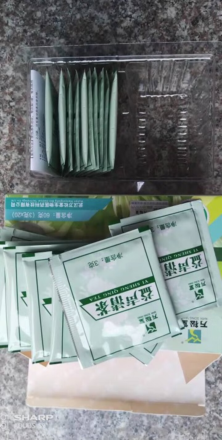 万松堂益声清茶护胖大海薄荷润喉上火花草茶沙棘鱼腥草茶包教师烟酒嗓雾霾 养生茶正装一盒装怎么样，好用吗，口碑，心得，评价，试用报告,第2张