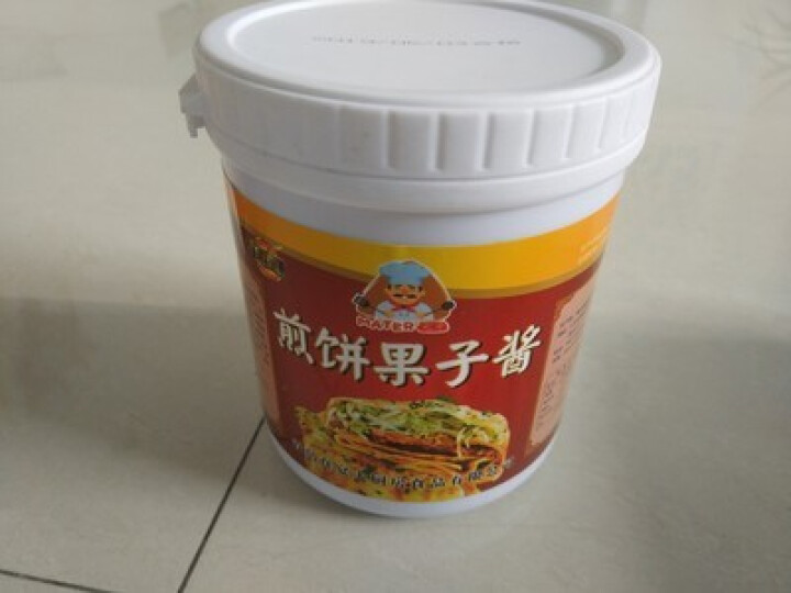 【正宗】煎饼果子专用酱 1kg 山东煎饼秘制酱料手抓饼香辣刷酱批发包邮 1桶（1kg）怎么样，好用吗，口碑，心得，评价，试用报告,第3张