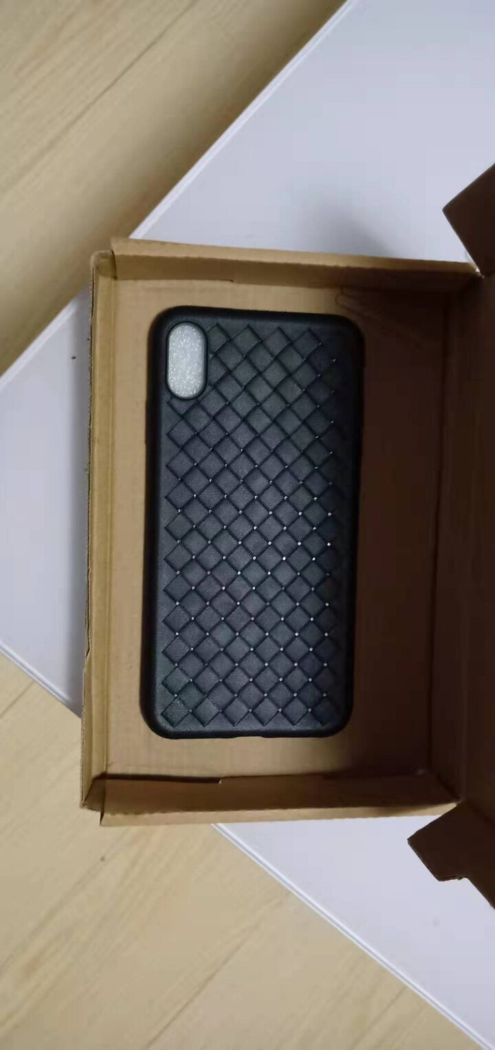 超凯 iphonexr手机壳iphonexs保护套iphonexsmax手机壳透气散热壳编织纹软壳 苹果XSMax  神秘黑怎么样，好用吗，口碑，心得，评价，试,第2张