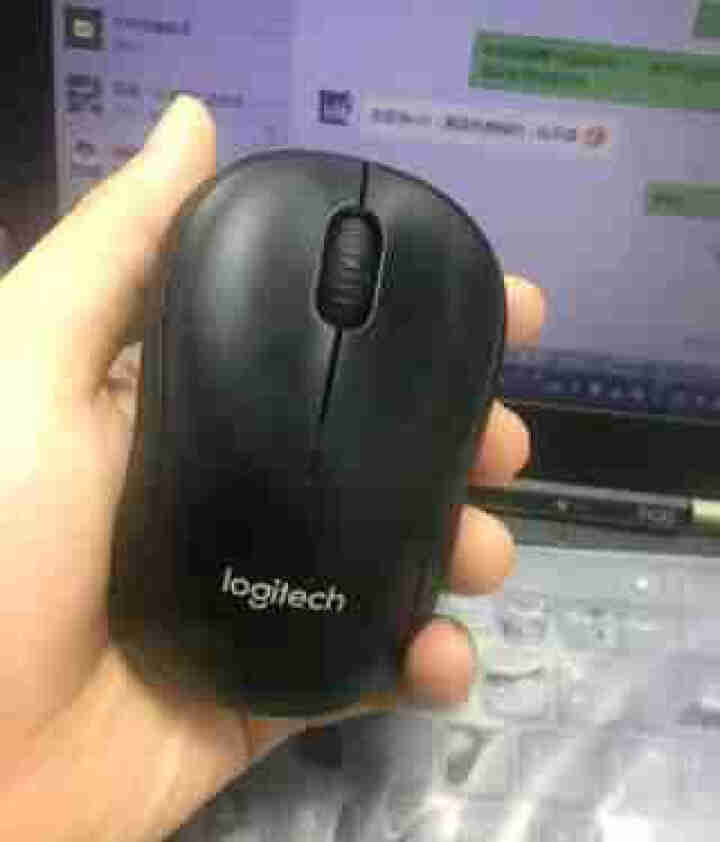 罗技（Logitech）B220静音无线鼠标光电办公笔记本台式电脑办公M185商务家用M220游戏 黑色怎么样，好用吗，口碑，心得，评价，试用报告,第4张