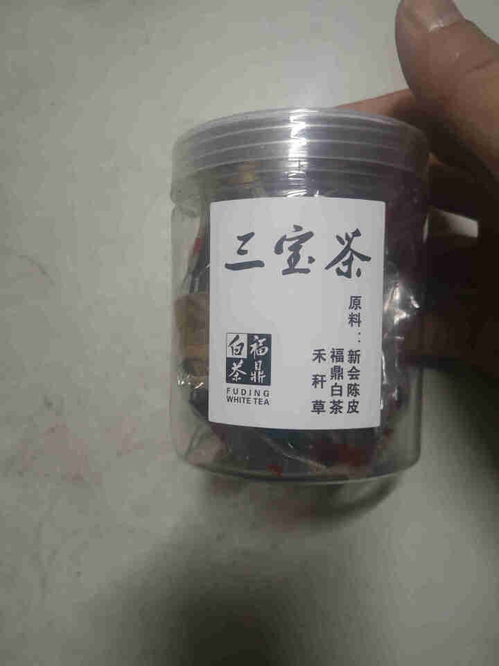 定白 陈皮三宝养生茶老白茶寿眉茶叶 罐装怎么样，好用吗，口碑，心得，评价，试用报告,第2张