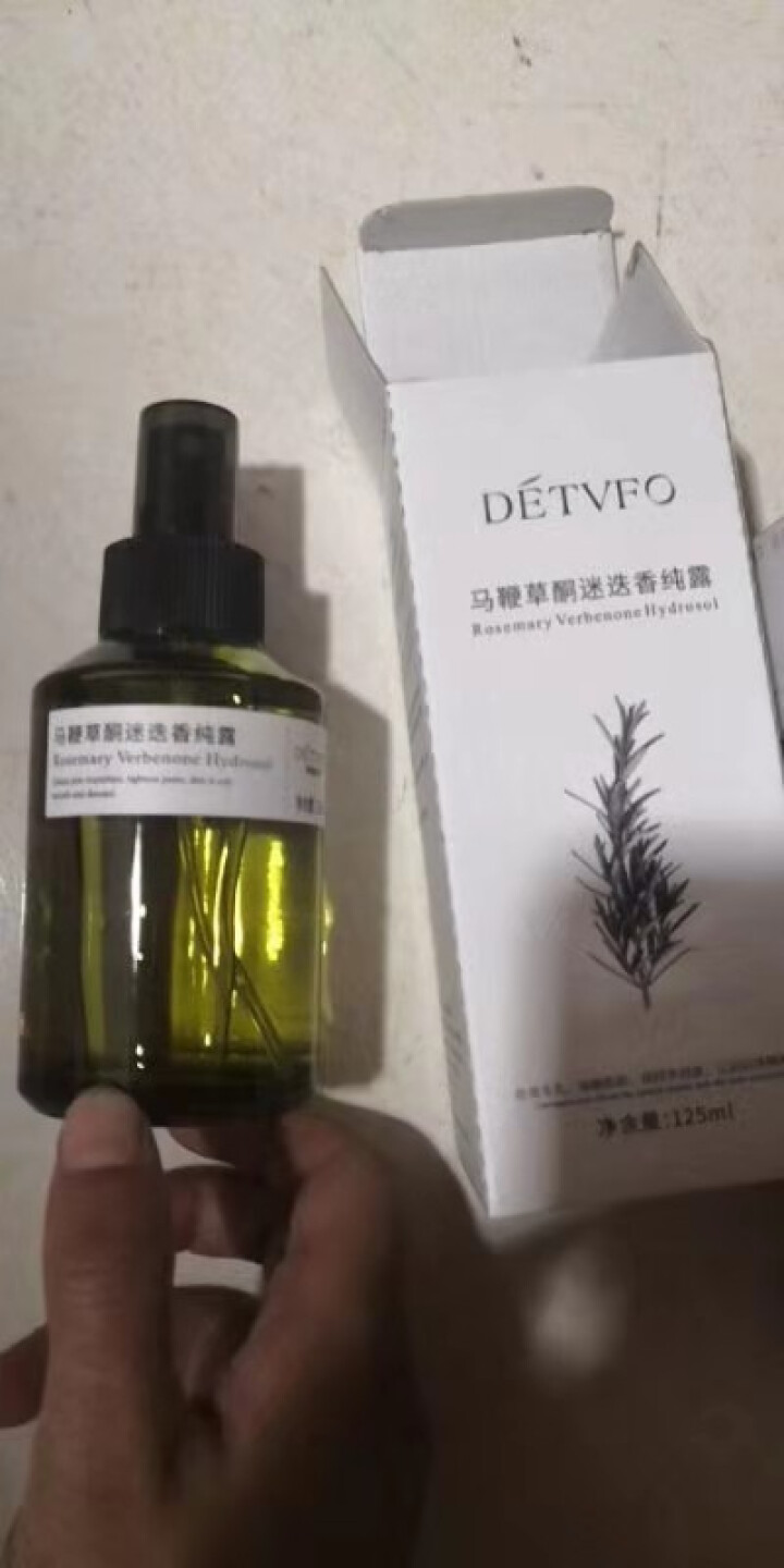 马鞭草酮迷迭香纯露125ml（抖音正品马迷纯露爽肤水赠送补水喷雾瓶 去闭口粉刺 收缩毛孔保湿化妆水） 马鞭草迷迭香纯露125ml怎么样，好用吗，口碑，心得，评价,第3张