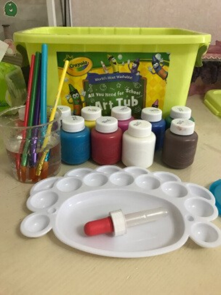 绘儿乐（Crayola） DIY玩具 儿童节礼物 蜡笔水彩笔颜料铅笔 可水洗绘画礼盒套装JD,第2张