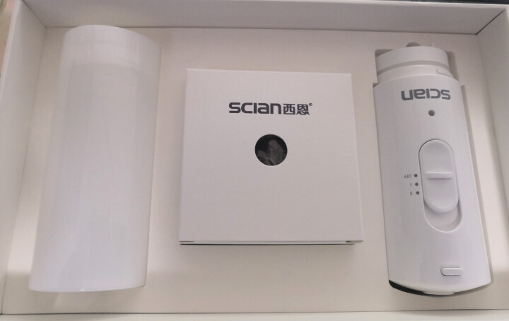 西恩（scian）便携式冲牙器 电动洗牙器非电动牙刷 水牙线口腔护理牙垢烟渍清洁正畸牙齿美白 白色怎么样，好用吗，口碑，心得，评价，试用报告,第4张