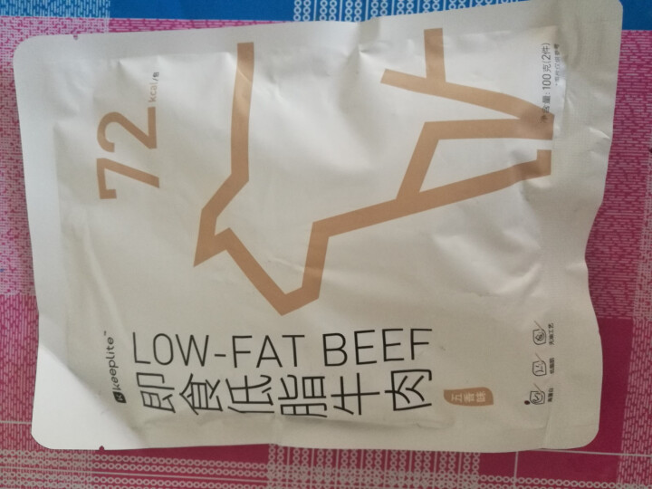 KeepLite 即食低脂牛肉 健身餐即食代餐低脂肪休闲食品高蛋白五香味 五香味怎么样，好用吗，口碑，心得，评价，试用报告,第2张