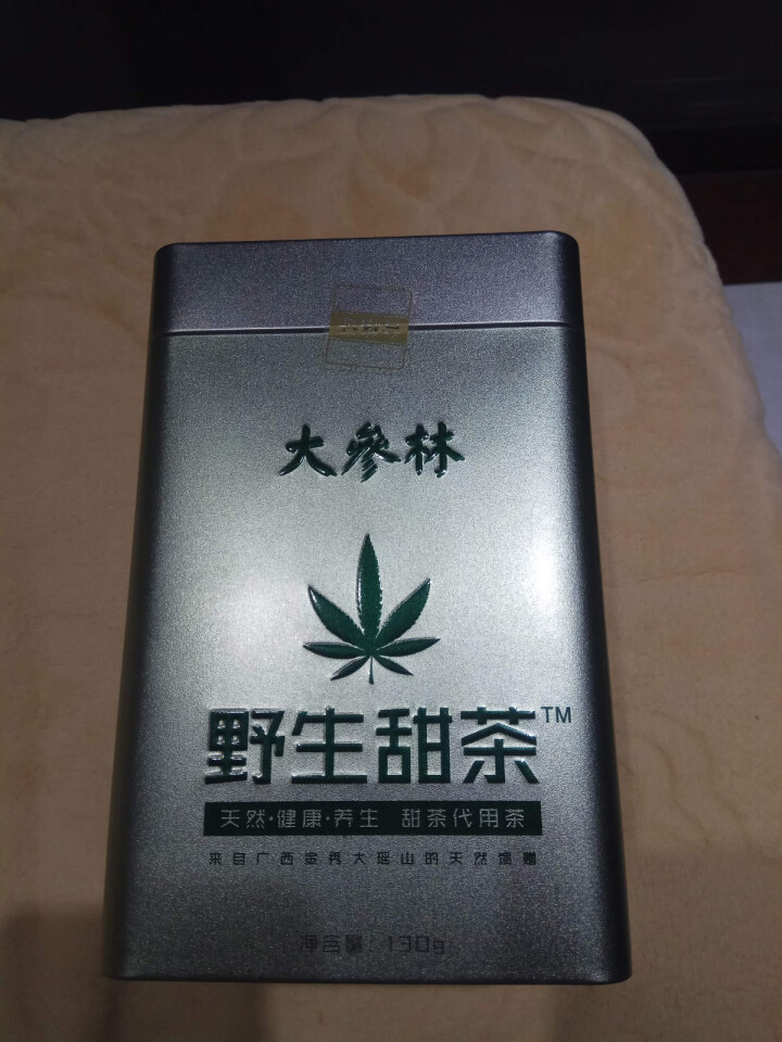 大参林 广西金秀大瑶山野生天然无糖甜茶130G罐 1罐怎么样，好用吗，口碑，心得，评价，试用报告,第3张