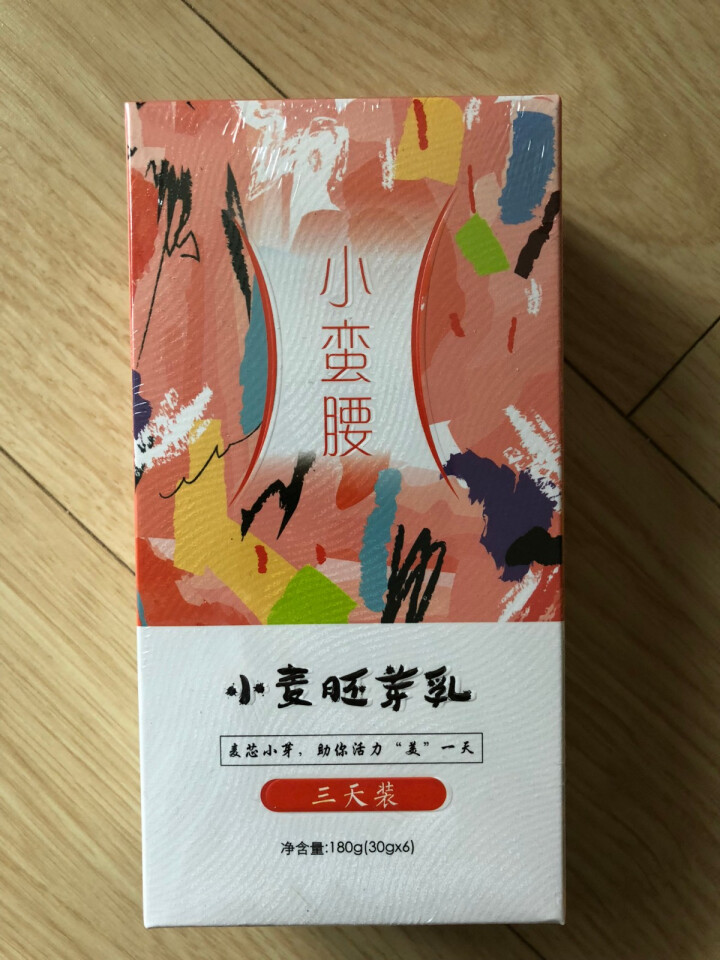 麦芯小芽（MAIXINXIAOYA）小麦胚芽乳三天装180g礼盒装（30g*6袋）怎么样，好用吗，口碑，心得，评价，试用报告,第2张