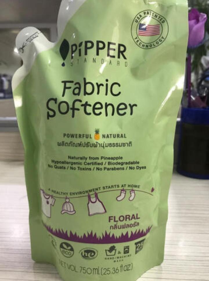 PIPPER 洗衣液补充装750ml+柔顺剂补充装750ml怎么样，好用吗，口碑，心得，评价，试用报告,第2张