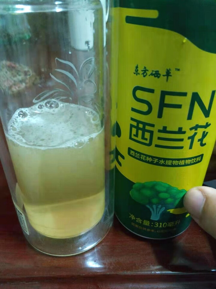 东方硒草 SFN西兰花植物饮料 种子水提物 萝卜硫苷 酸甜爽口 整箱装 310ml*6罐装怎么样，好用吗，口碑，心得，评价，试用报告,第4张