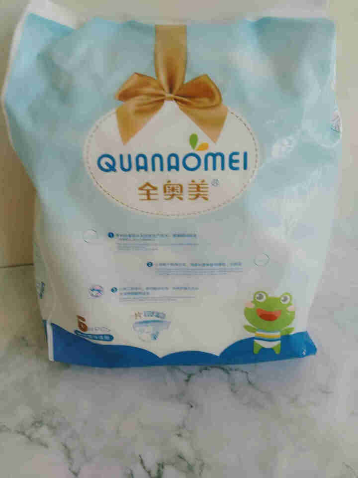 全奥美（Quanaomei）美薄系列婴儿纸尿裤尿不湿拉拉裤活动裤L码 XL码体验装/6片怎么样，好用吗，口碑，心得，评价，试用报告,第2张