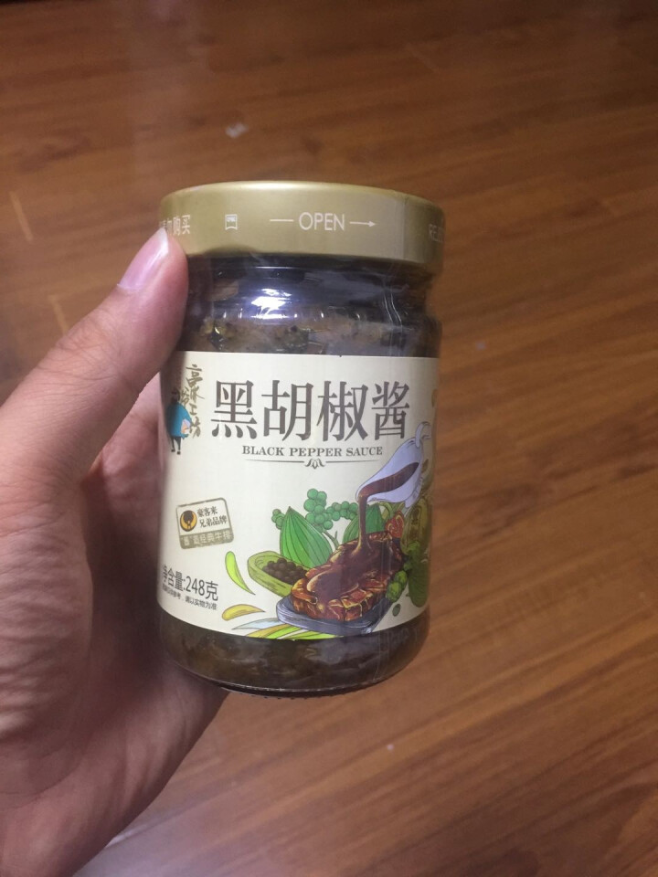 正宗豪客来豪爷工坊正宗黑胡椒酱汁辛爽意大利面酱牛排酱牛肉酱拌面炒饭面条中西餐调料烹饪佐料 豪爷工坊牛排酱怎么样，好用吗，口碑，心得，评价，试用报告,第3张