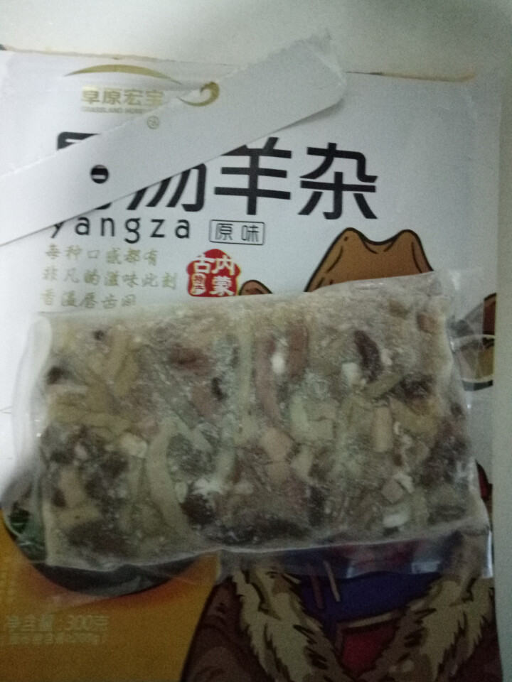 草原宏宝 骨汤羊杂原味 300g/袋 速冻菜肴制品怎么样，好用吗，口碑，心得，评价，试用报告,第4张