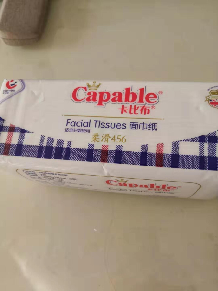 卡比布 Capable 抽纸 干纸巾  妇婴适用 宝宝新生儿干用 456片装怎么样，好用吗，口碑，心得，评价，试用报告,第6张