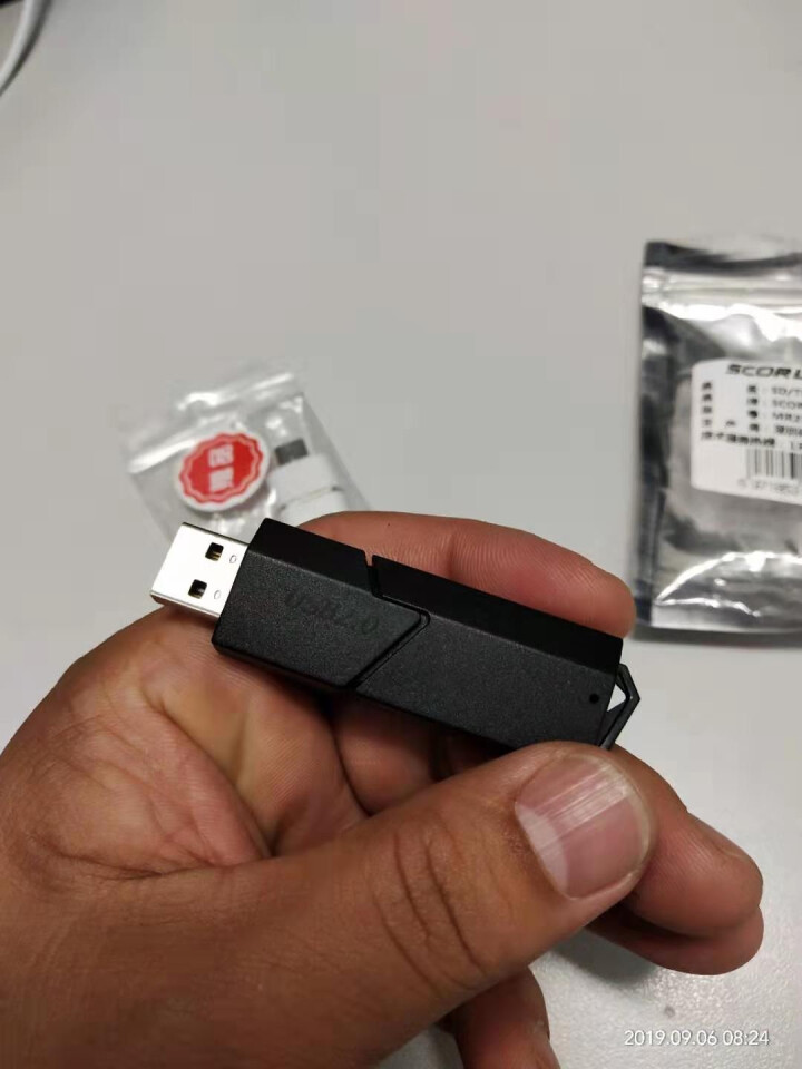 SCORLTEC USB2.0车载读卡器支持TF/SD卡行车记录仪存储卡手机内存卡多功能电脑读卡器 黑色怎么样，好用吗，口碑，心得，评价，试用报告,第2张